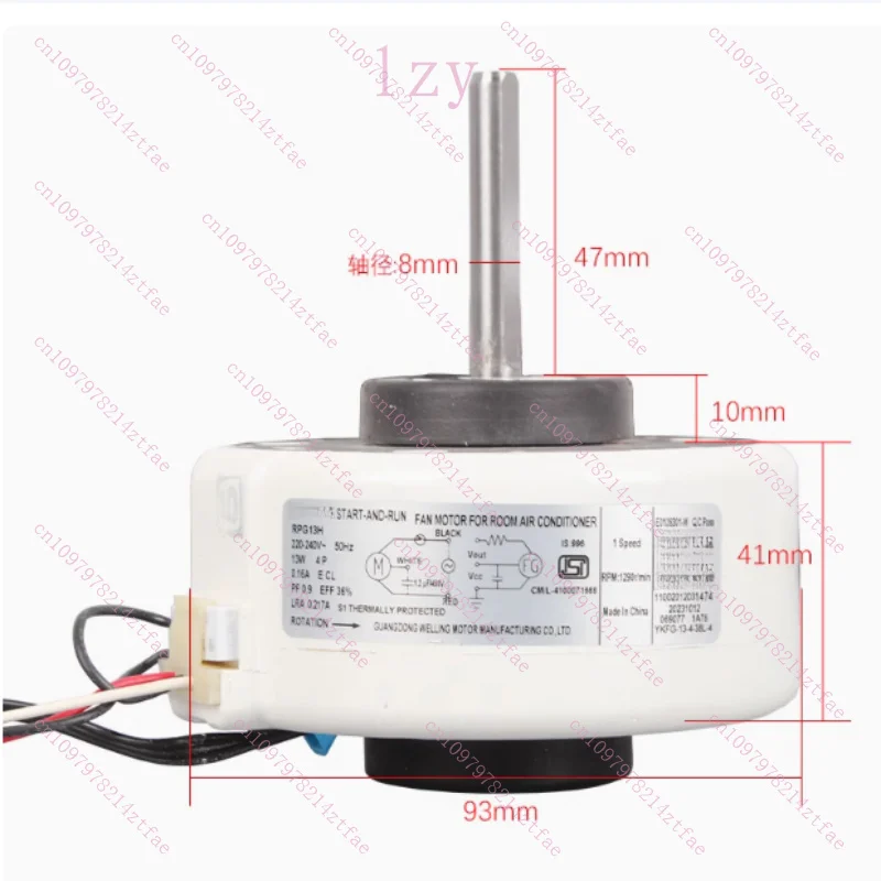 New for Air conditioner hanging motor RPG13H YKFG1-38L-4 air conditioner components