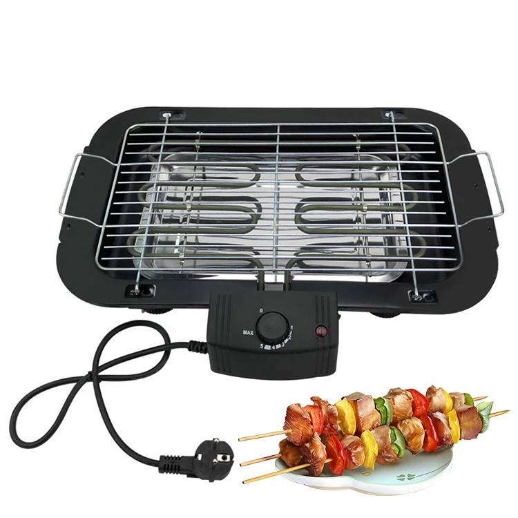 new electric grill machine wholesale 2000w korean bbq tables for restaurant large electric flat grill