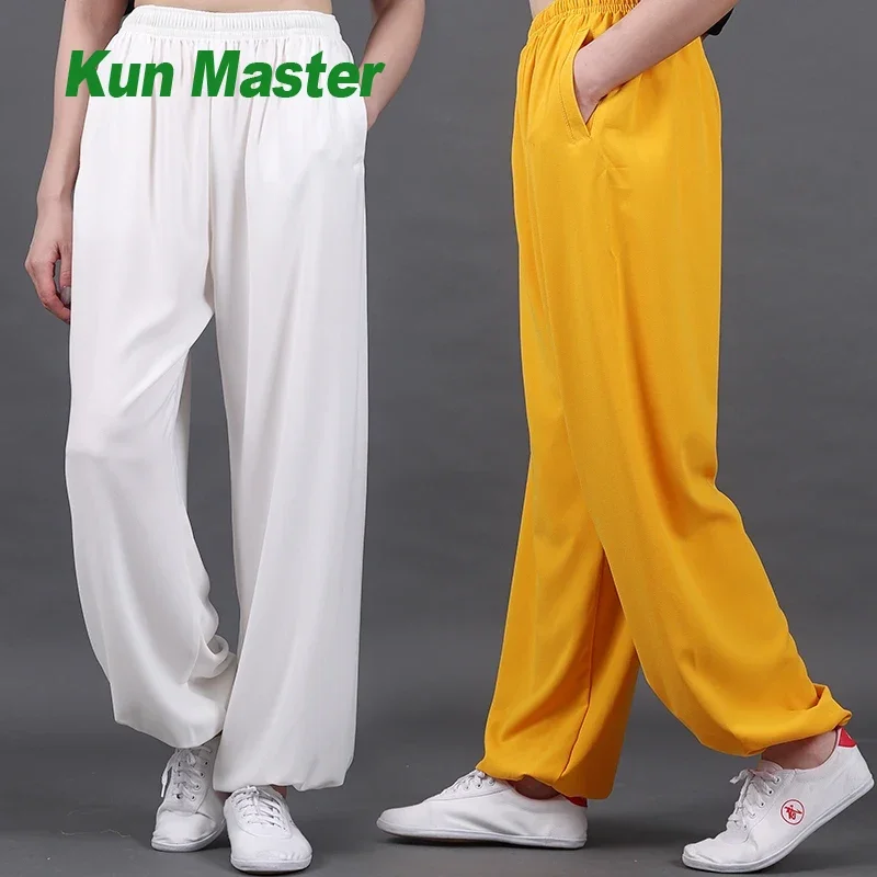 

Tai Chi Pants Multicolor Wushu Clothing Kung Fu Trousers Martial Art Uniform Breathable New Style Elastic Waist 2023