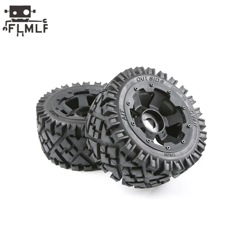 Rofun 1/5 Rc รถด้านหน้าหรือด้านหลัง All Terrain ล้อยางชุด Fit สําหรับ 1/5 HPI ROVAN KM BAJA 5B Ss อะไหล่