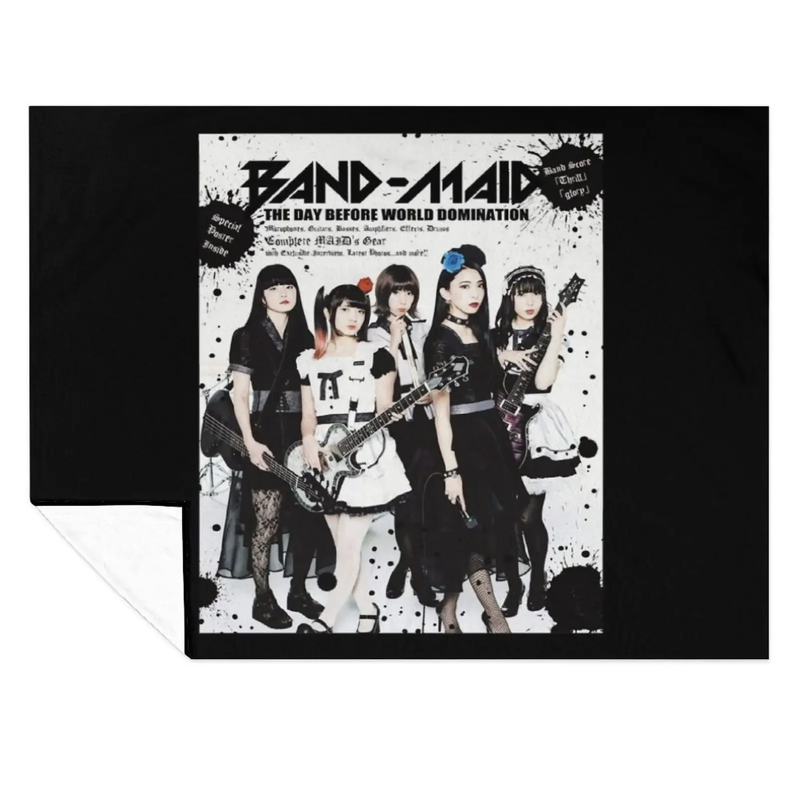 

Birthday Gift Band Maid Brand New Maid Throw Blanket Luxury St manga Cute Decorative Beds Blankets