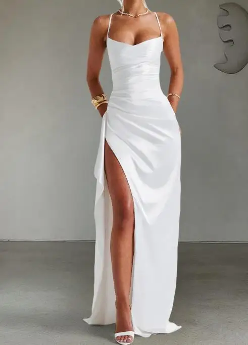 レディース Y2K セクシー Vネック 無地 タイトスカート おしゃれ 夏 2025 新作 コレクション タイトフィット 無地スカート