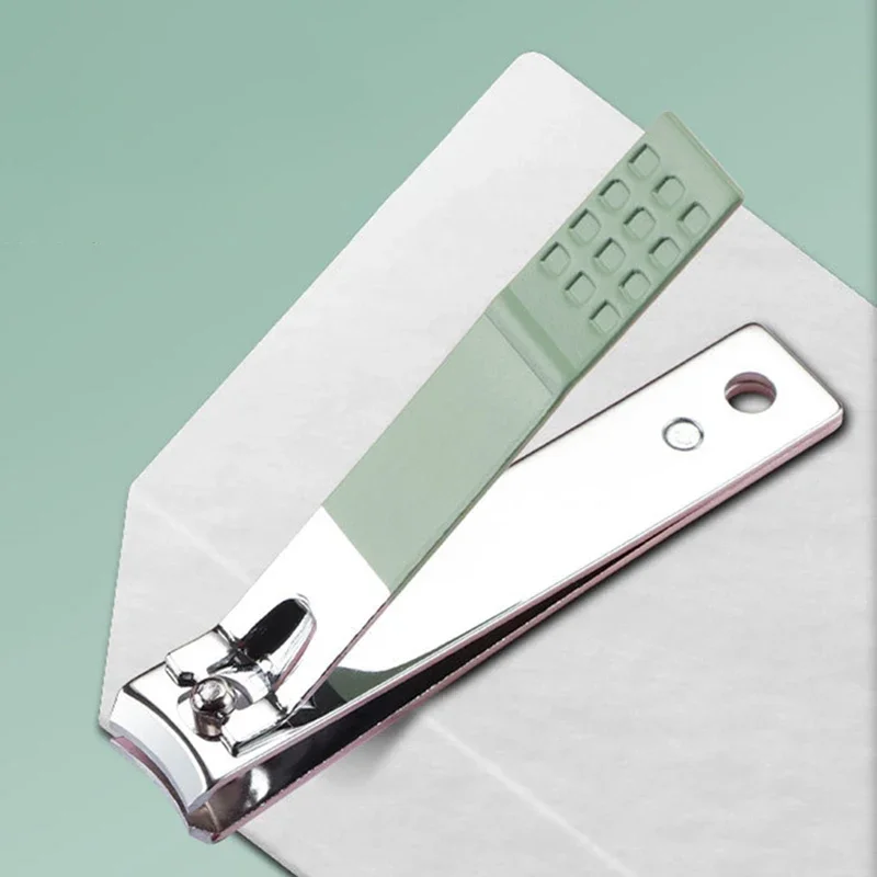 16 pièces/ensemble coupe-ongles ensemble avec sac pliant universel soins du visage Kits de manucure outils de pédicure vert bleu