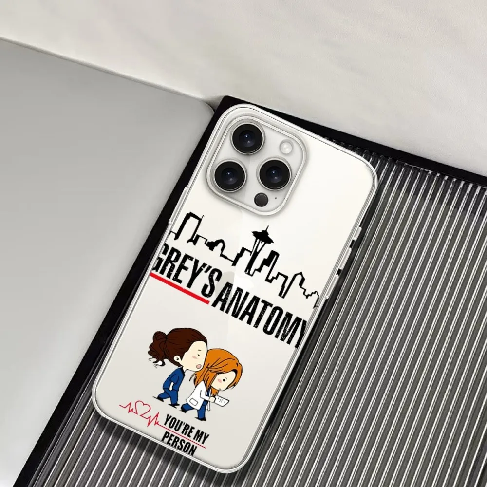 Greys Anatomy You are my person Phone Case For Samsung  S23 S22 S21 S20 S10 FE Note20 10 Plus Ultra Lite 5G Clear Soft TPU Cover