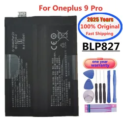 Batería de repuesto para teléfono móvil OnePlus 9 Pro 9Pro, 2024 mAh, BLP827, alta calidad, One Plus 1 +, 4500 años