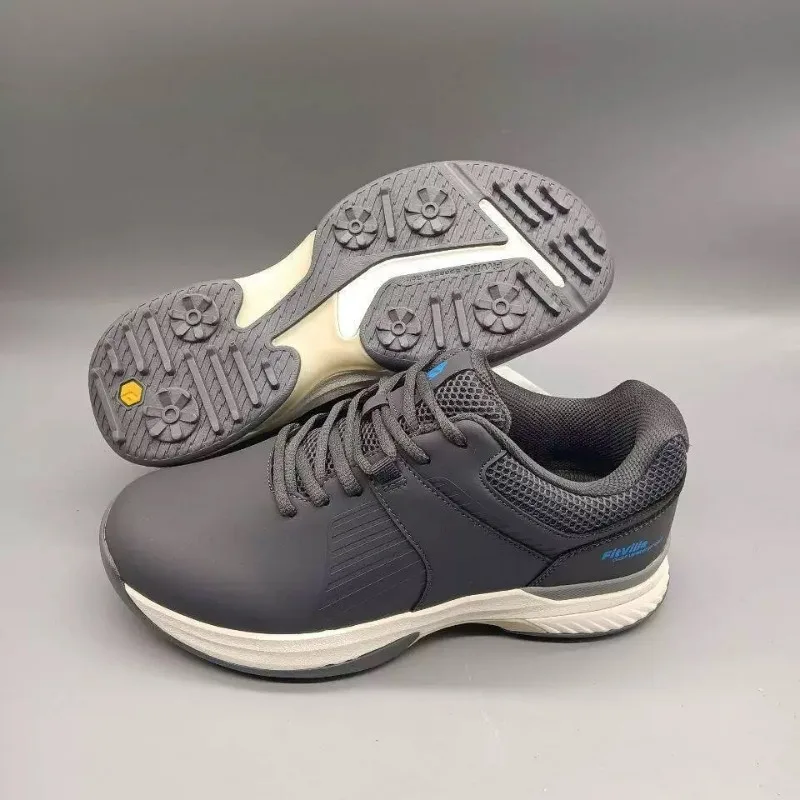 

Hot Sale Golf Training for Male Leather Gym Shoes Men Anti Slip Spikes Golf Shoe Man Top Quality Walking Shoes Mens