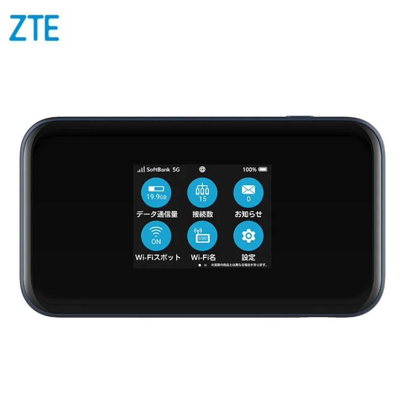 

Unlocked ZTE 802ZT 4G 988Mbps LTE Hotspot 4G Bands 1/2/3/4/8/11/12/17/28/41/42 Sim Router Mobile WiFi