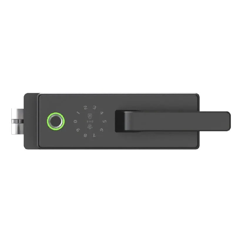 Smart Lock Türgriff Tuya Smart Lock für Aluminiumtür Ttlock Schiebetürschloss aus Glas