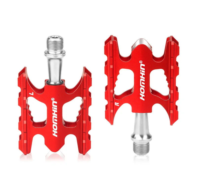 

HOMHIN Bike Pedal MTB Platform Pedals Footrest Mountain Bicycle Pedal Non-slip Bicycle Parts