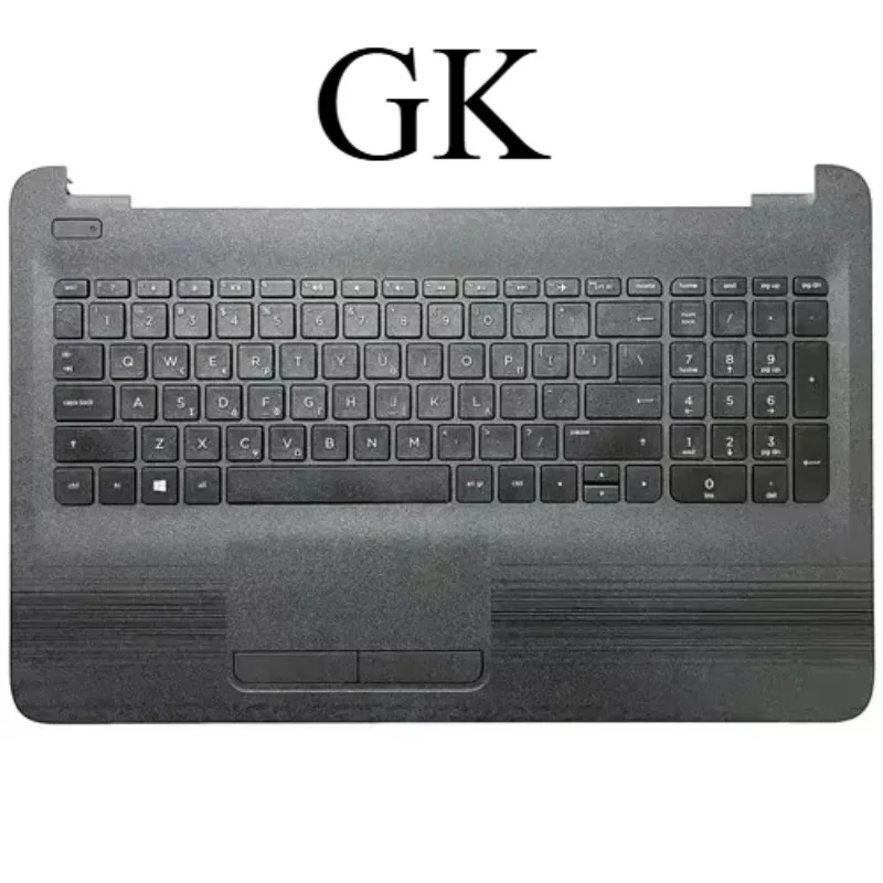 NEW for HP 15-AY 15-AC 15-AF 15-BA TPN-C125 250 255 G4 G5 Laptop US/RU/GK/SV Keyboard Palmrest Upper Cover Top Case 855027-001