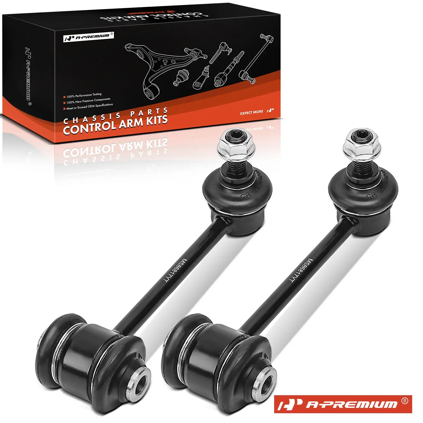 A-Premium 2x Rear Sway Bar Link Kit for Lexus GS300 1998-2005 GS400 1998-2000 GS430 2001-2005 SC430 2002-2010