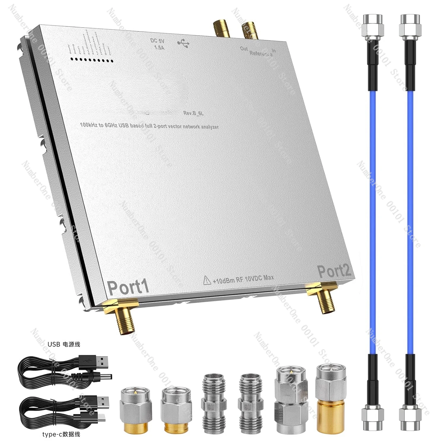 

Vector Network Analyzer 100kHz-6GHz Spectrum Analyzer
