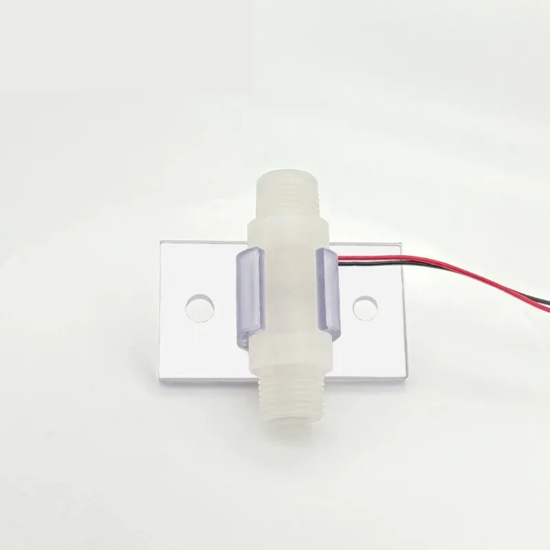 Water Flow Switch, Chemical Liquid Micro Flow Switch FS - 1P VDF - 0.2-3 N Acid and Alkali Micro Flow