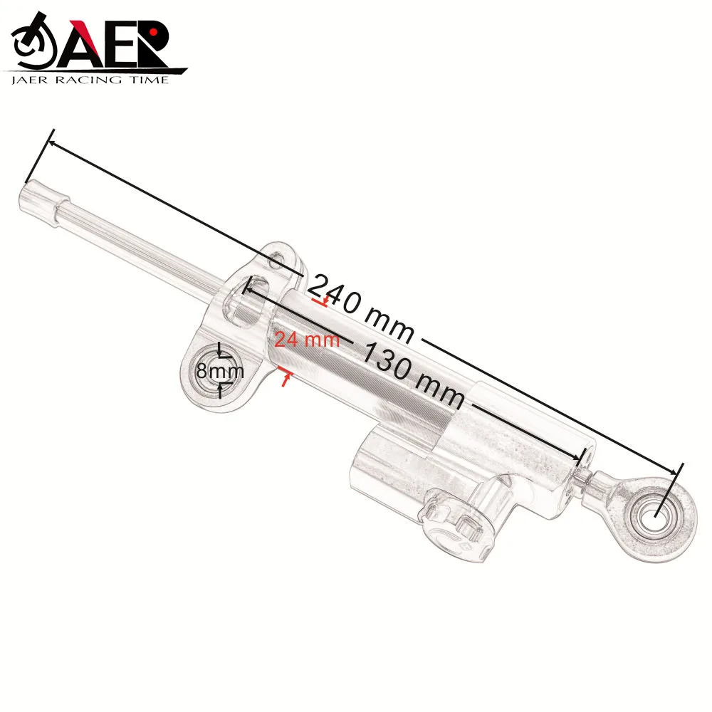 Motocykl R1 R6 Stabilizator układu kierowniczego Mocowanie wspornika amortyzatora dla Yamaha YZF R6 2006-2017 R1 2002-2017