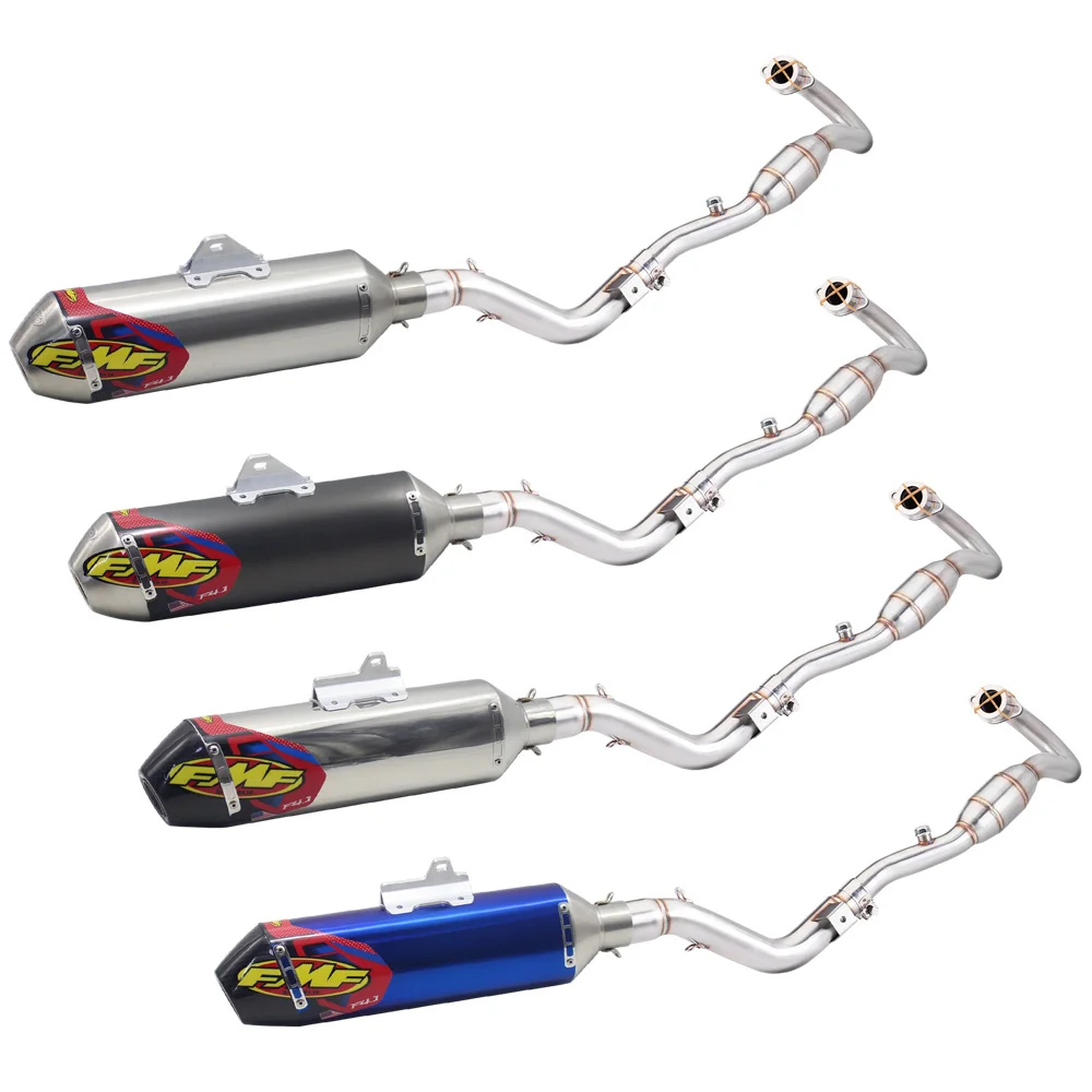 

For Honda CRF250L CRF250 Rally CRF300L CRF300 Rally Exhaust Full System FMF Motorcycle Muffler Pipe with Link Tube Headers