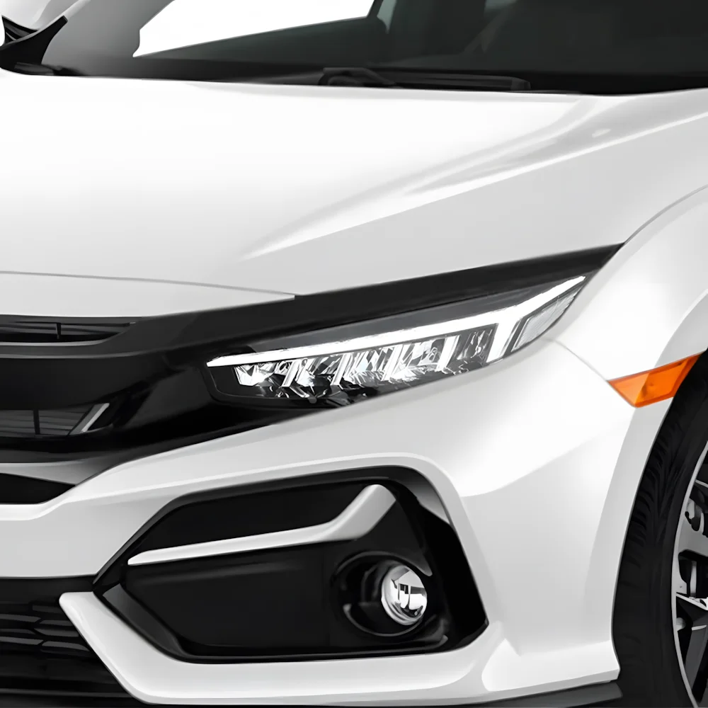 Modified Car Headlight Assembly for Civic X 10Th 2016-2021 Led Auto Upgrade Dragon Wing Style Blink Signal Front Lamp Accessory