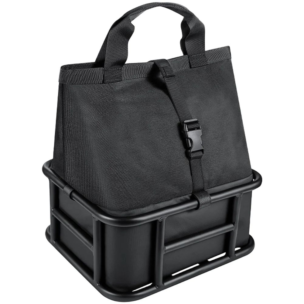 

Водонепроницаемая утепленная съемная корзина для велосипеда, для крепления на переднее или заднее колесо, совместима со стандартными и электровелосипедами, 42x28x37 см