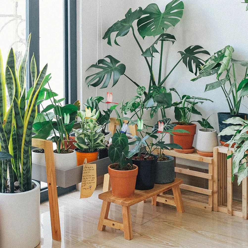 

32Pcs Dragonfly Garden Stakes Realistic Outdoor Yard Plant Decor Patio Flower Pot Ornaments Outdoor Dragonfly Garden Stakes