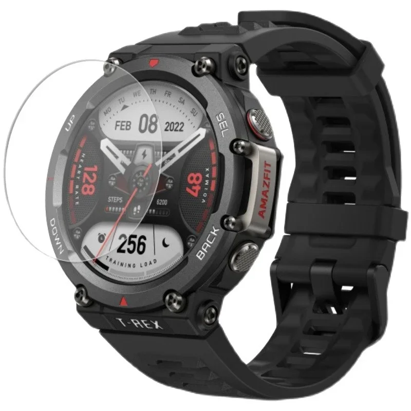 

​ ​ Для Amazfit GTR 42 47 мм T Rex 2 3 T-Rex Pro 3 Ultra — закаленное стекло с твердостью 9H, HD Clear, простая установка ​ ​ ТМОВУК