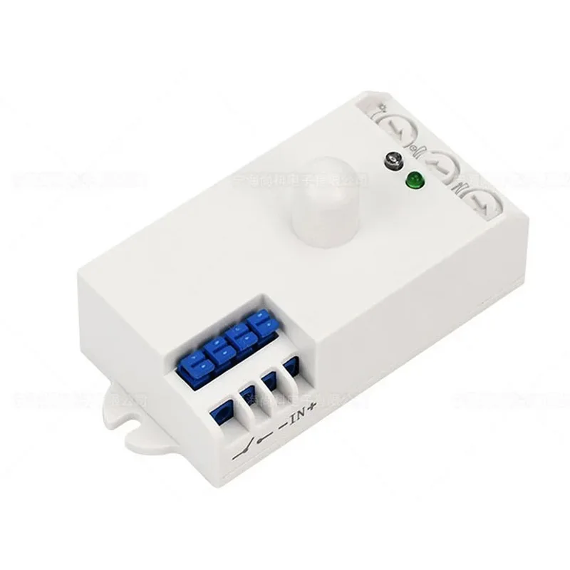 Indoor  Best quality Microwave Radar Sensor Light Switch Body Motion  DC 12V-24V 5.8GHz With Shell