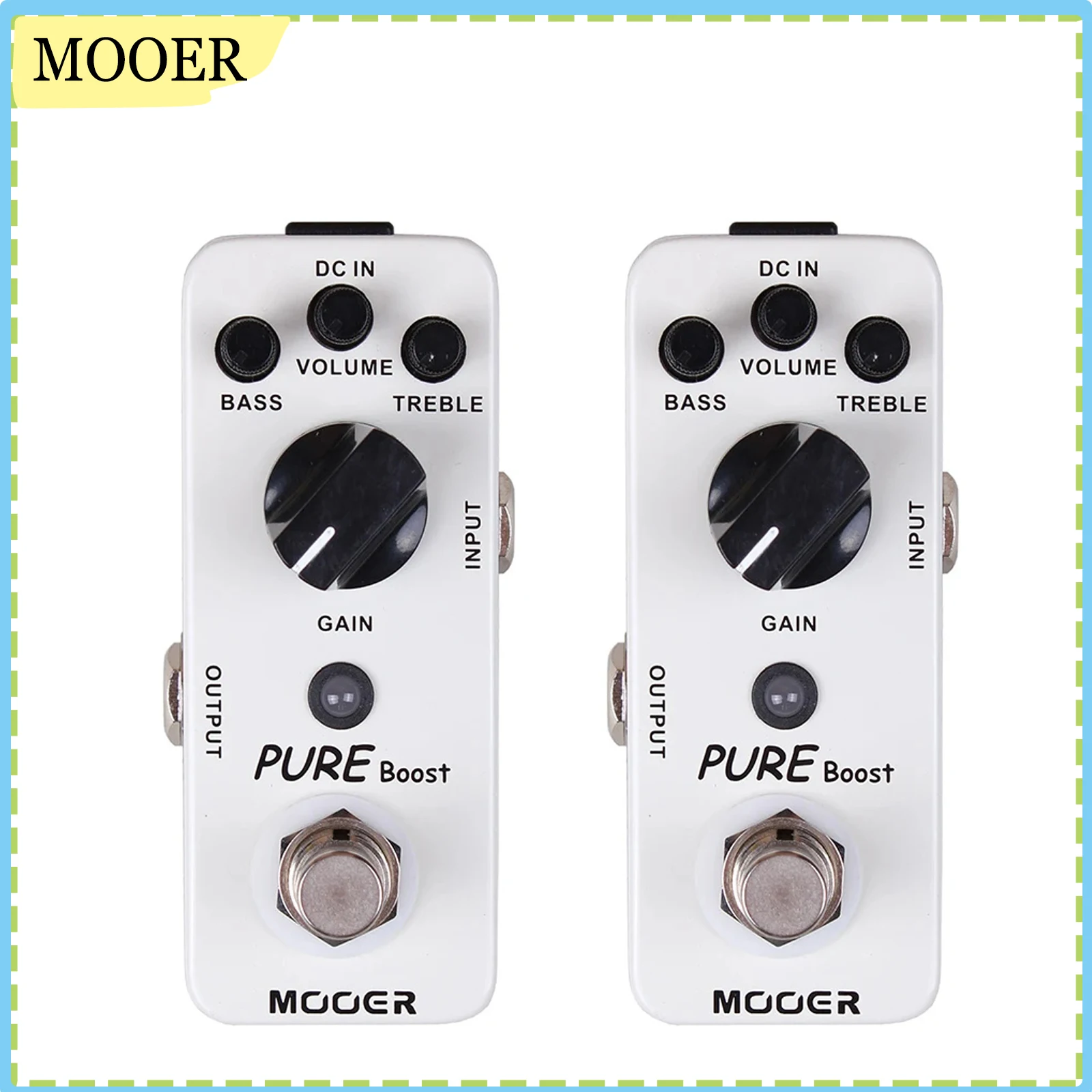 

Mooer Pure Boost Micro Mini Boost педаль эффектов True Bypass для аксессуаров и деталей электрогитары