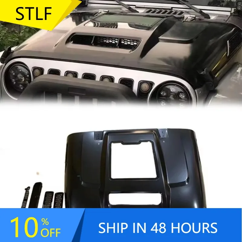 

Zuimi High-end Gobison Engine Bonnet Car Offroad 4x4 Auto Accessories Car Hood For JK Wrangler