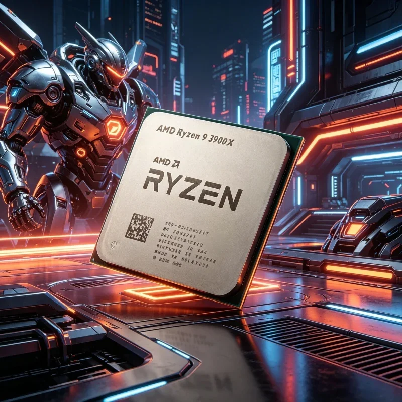 

Premium AMD Gaming CPU Ryzen 9 R9 3900X 12-Core 24-Thread Processor 3.8GHz Without Package