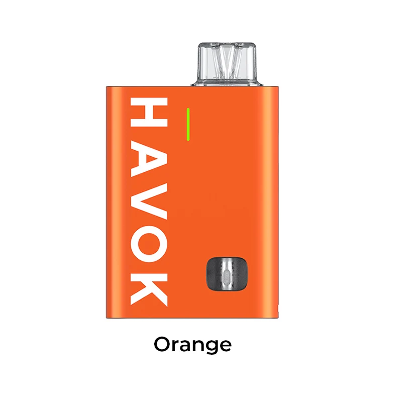 Oryginalny zestaw Uwell Havok R Pod Kit 22W Elektroniczny papieros Vape z baterią 950mAh 3ml Pod Cartridge Wypełnienie boczne 0.6ohm Vaping