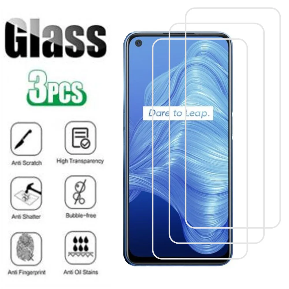   FOR Realme 7 5G High HD Tempered Glass Protective On OPPO Realme7 RMX2111 Phone Screen Protector Film