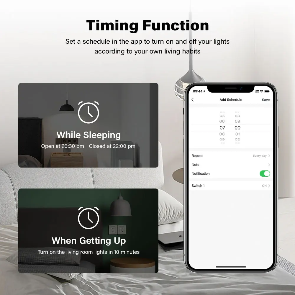 2CH Alexa Smart Switch Tuya Smart Home Remote Control Wifi Switch 220V 7-32V 85-250V 10A RF433 Remote 2CH Pulse Module Relay