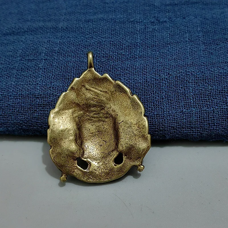 35Mm Curio Chinese Bronze Tantra Buddhism Mahakala Wrathful Deity Amulet Pendant