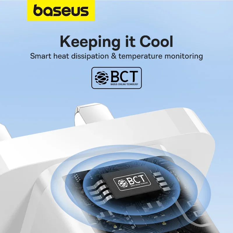 Baseus GaN5 Fast Charger(mini) 1C 30W UK