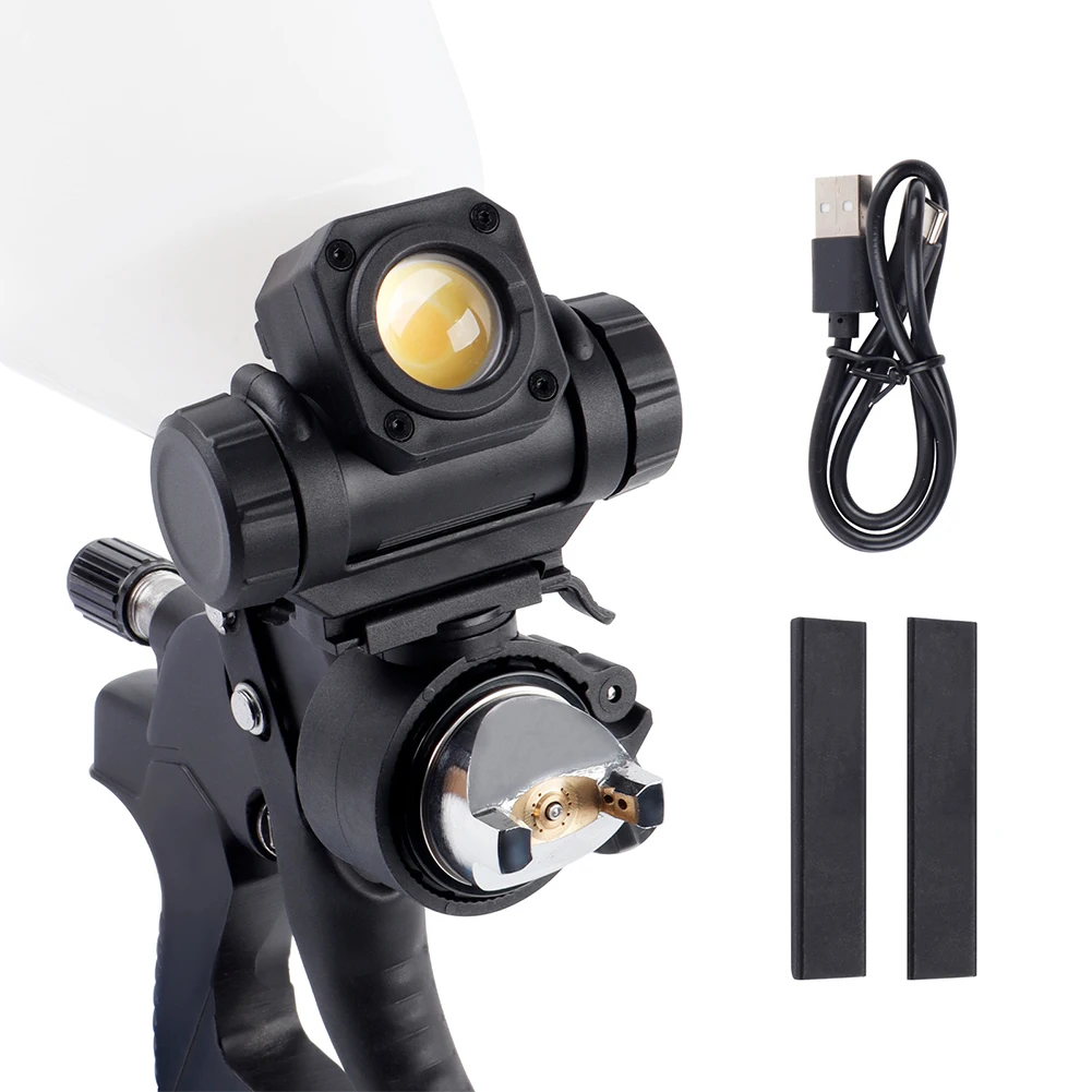 Rechargeable 500 Lumen Spray Booth Light Designed for Automotive Paint Matching Under Consistent 4000K Daylight Simulation
