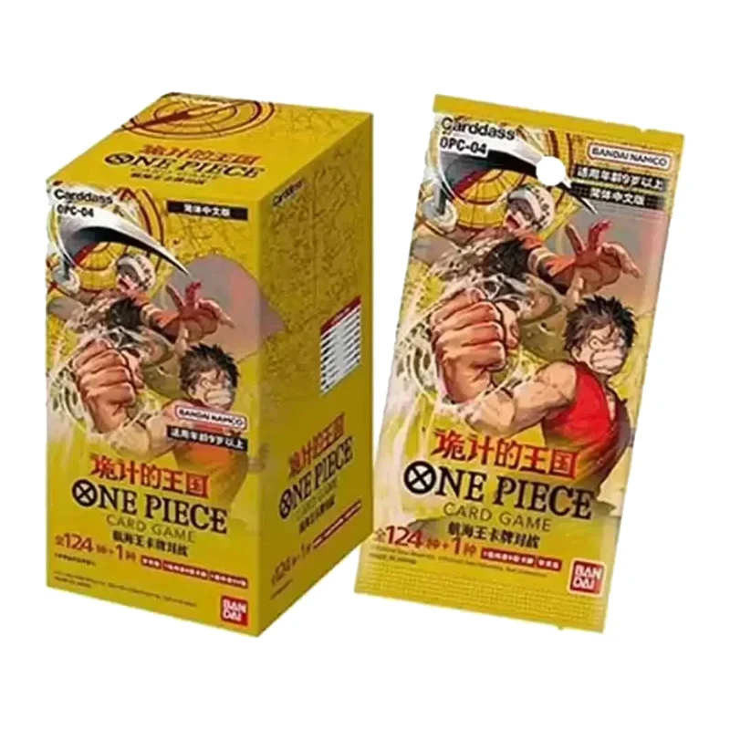 Original Bandai One Piece Card OPCG Chinese Versions OPC-01/02/03/04/05/06/07/08 Anime Supplement Box Cards Children Gifts