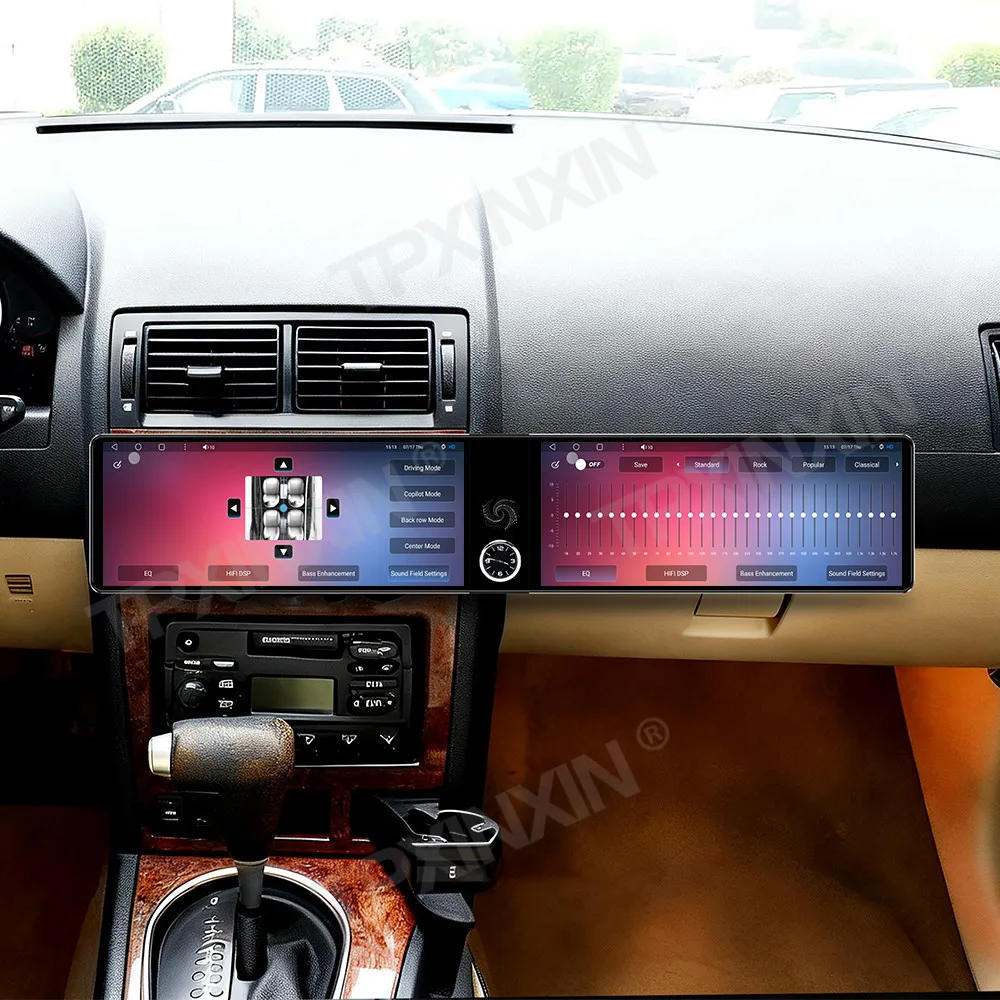 

12.3'' Dual Screen Car Radio For Ford Mondeo 2000-2003 Car Multimedia Video Player Stereo GPS Navigation Carplay Head Unit 5G