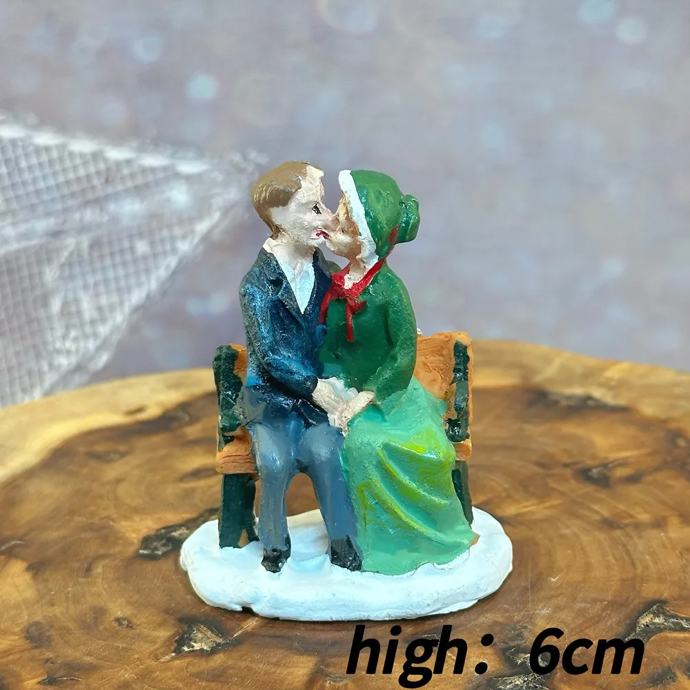 Vintage Christmas Caroler Family 3D Resin Fridge Magnet Set, Retro Winter Holiday Figurine Souvenir, Gift & Collectible