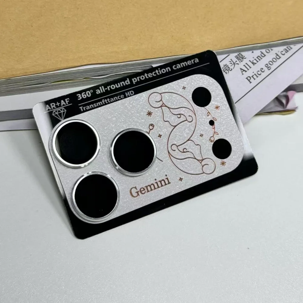 Personalità Constellation Series Pellicola per lenti Copertura completa per IPhone 17 Pro Max Air 9H Armor Tappo protettivo per fotocamera posteriore integrato