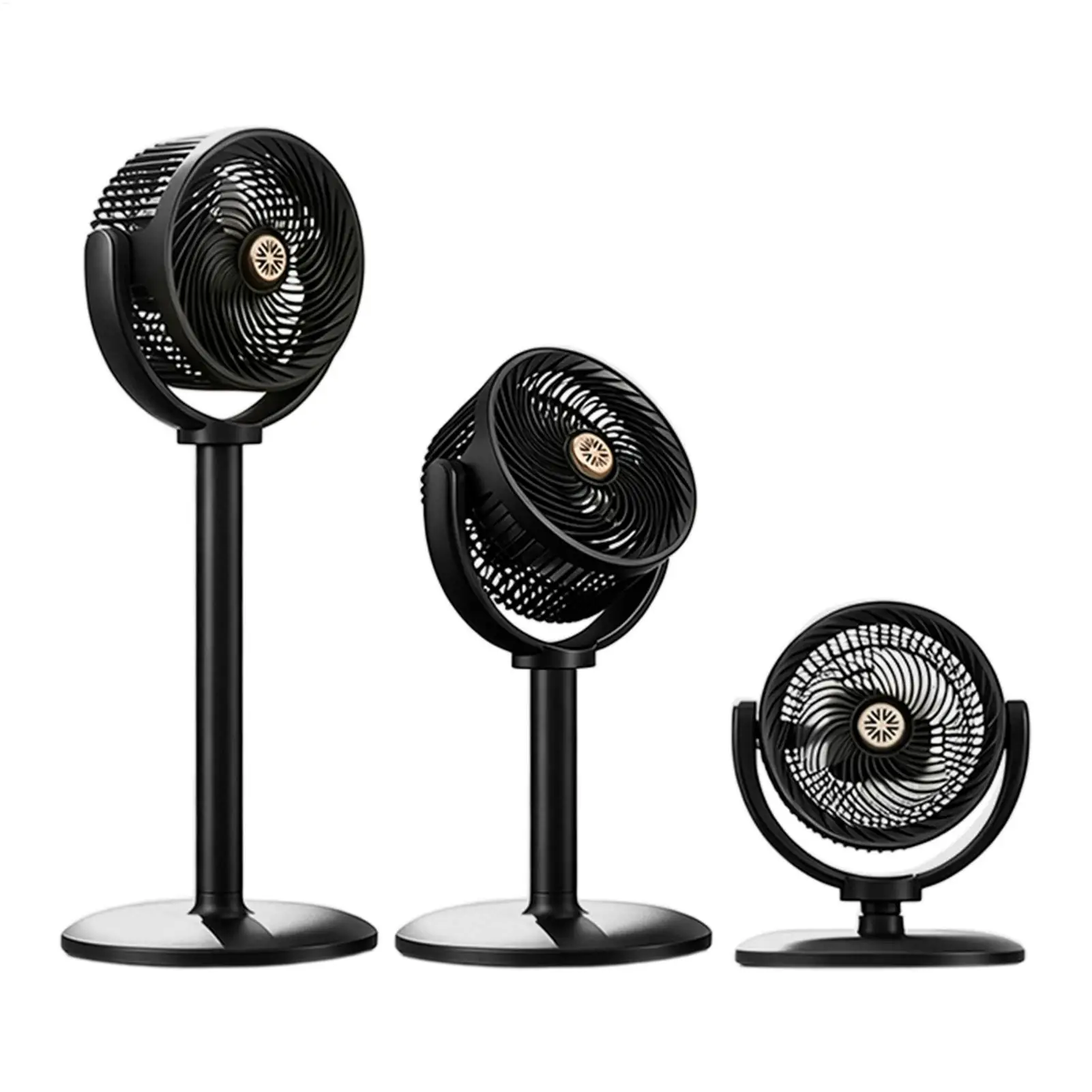 5-speed USB Rechargeable Air Circulator Fan High-power Electric Fan Thickened Telescopic Fan Bedroom Floor Fan Standing Fan