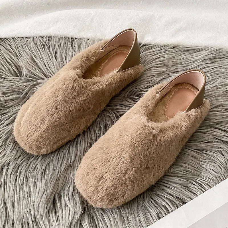 

Casual Shoes Ladies Winter Flat Shoes 2022 New Fashion Temperament Comfortable Light Sports Slip-on Ladies Loafers Women Shoes