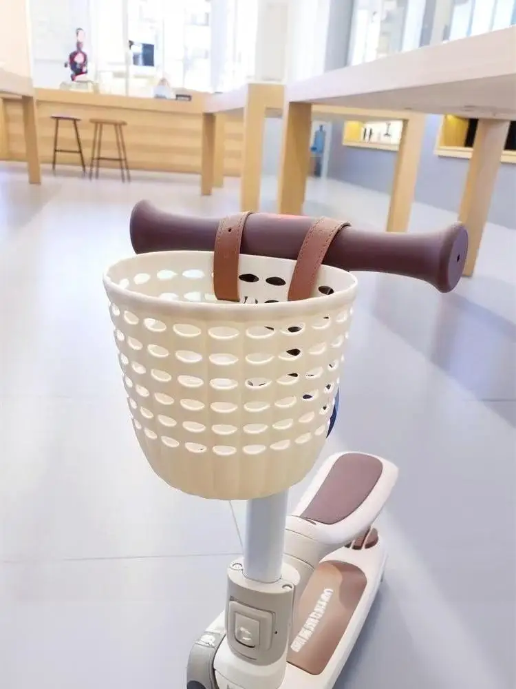 AliExpress NONE Bicycle Basket for Kids Durable Storage Basket with Adjustable Straps Perfect for Children Bike and Scooters Use