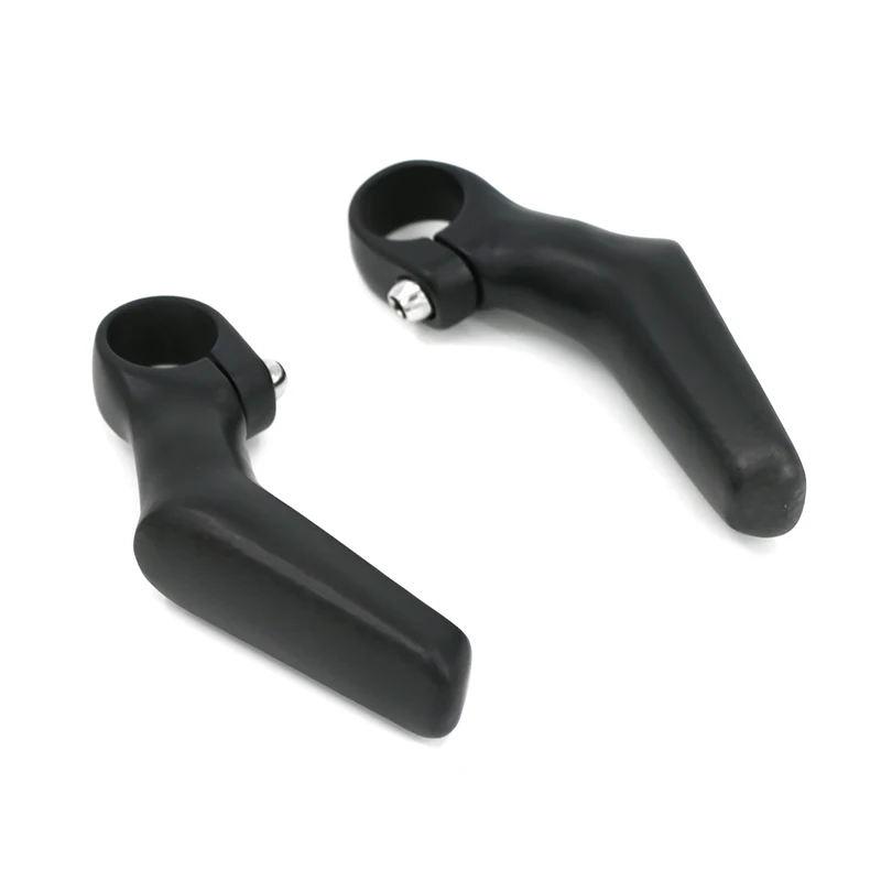 

Non-Standard Carbon Fiber Bar Handle Small Secondary Handle Bicycle Mountain Bike Handlebar Rest 3K Pattern L Type