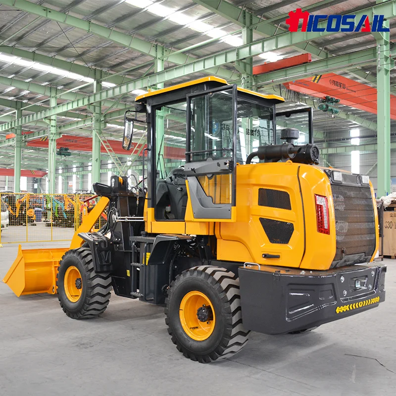 

Small Hydrostatic Mini Front End 600kg small Wheel Loader for Sale with Ce with Europe V engine