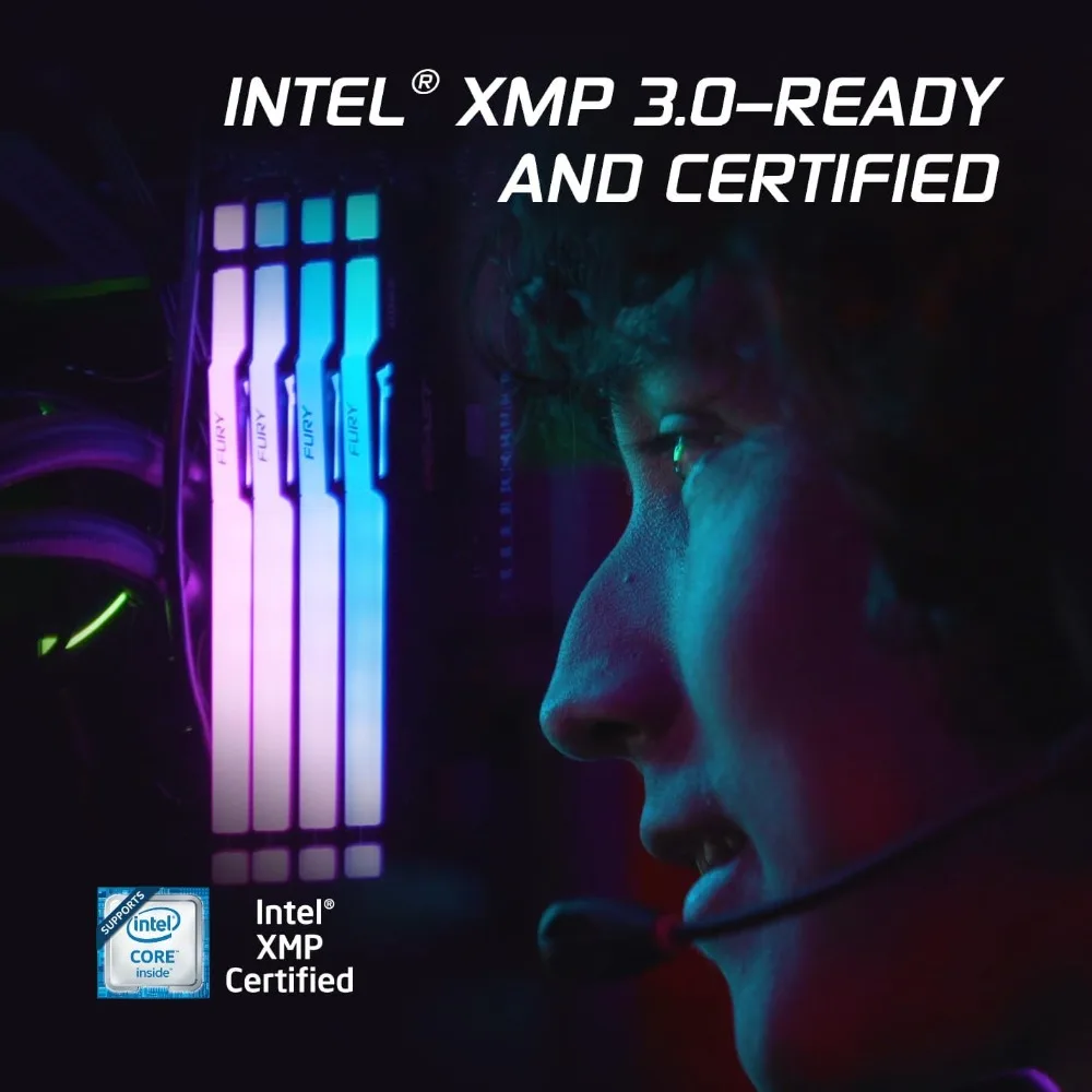 

Оперативная память DDR5 RGB для настольных ПК 64 ГБ (2x32 ГБ) 6000 МТ/с CL30 DIMM