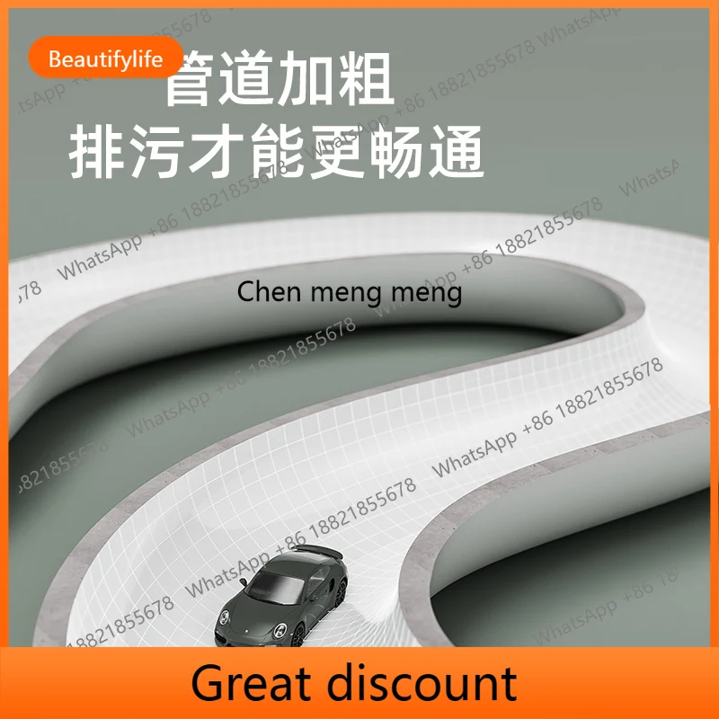 

M53 Retro green siphon ceramic toilet deodorant, anti-blocking and splash-proof household toilet toilet