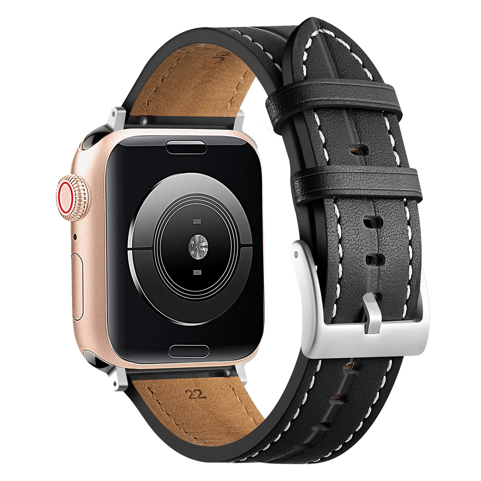 Premium Leather Strap For Apple Watch Ultra 10 9 8 7 6 5 4 Wristband Correa iWatch Series 49mm 45mm 41mm 44mm 42mm 46mm Bracelet