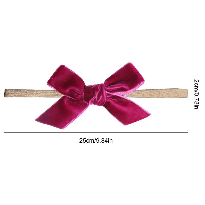 القوس Headbands للطفل الفتيات 10X طفل العصابات الشعر إكسسوارات الشعر مريحة لينة بسط الشعر القوس المطاطية للطفل الفتيات