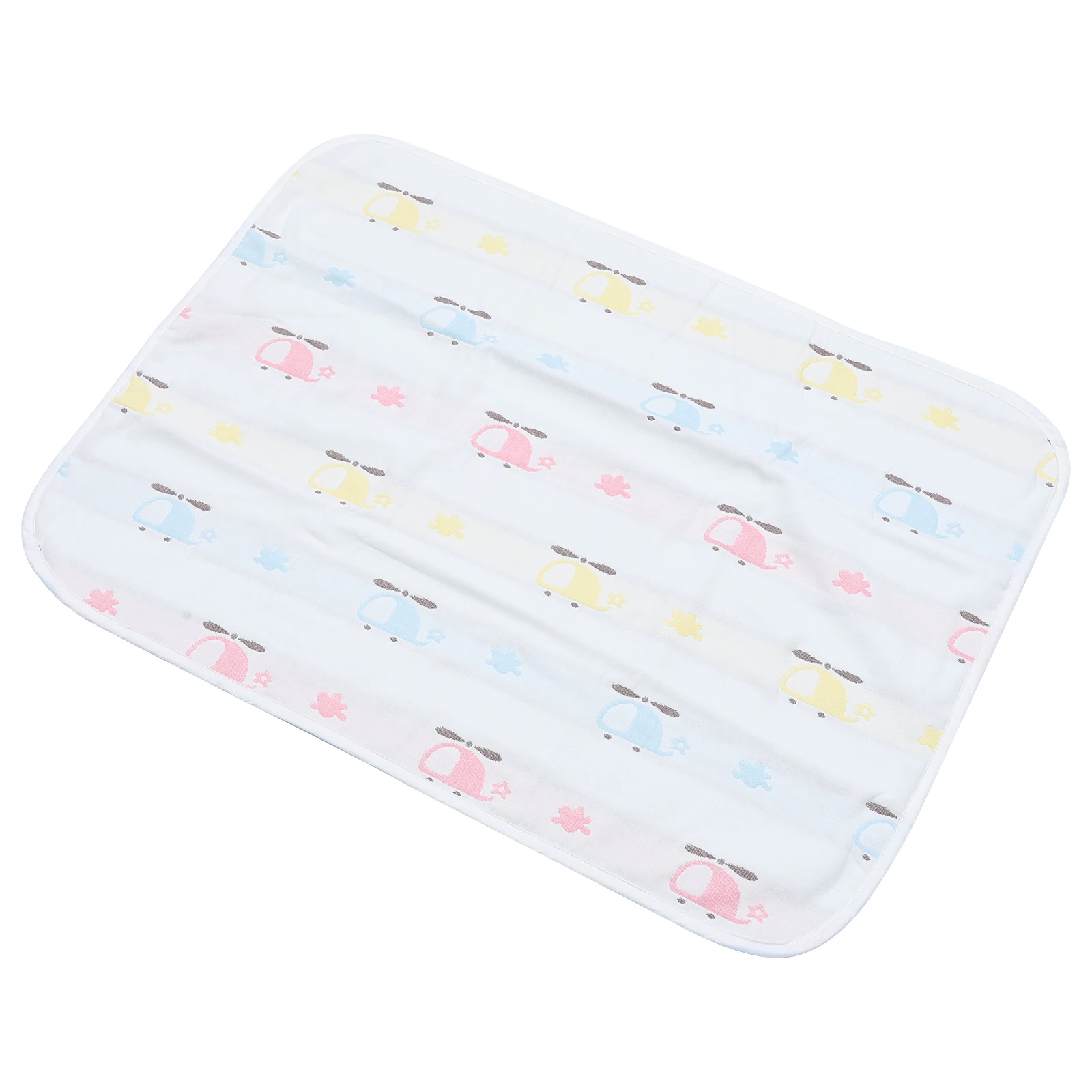 

Waterproof Bed Pad Baby Wetting Pure Cotton Urine Mat Washable Underpad Newborn Travel Changes Crib Mattress Protector Health