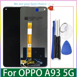 6.5'' For Oppo A93 5G Original  LCD Display With Frame Screen Touch Panel Digitizer Replacement Parts PCGM00 PEHM00