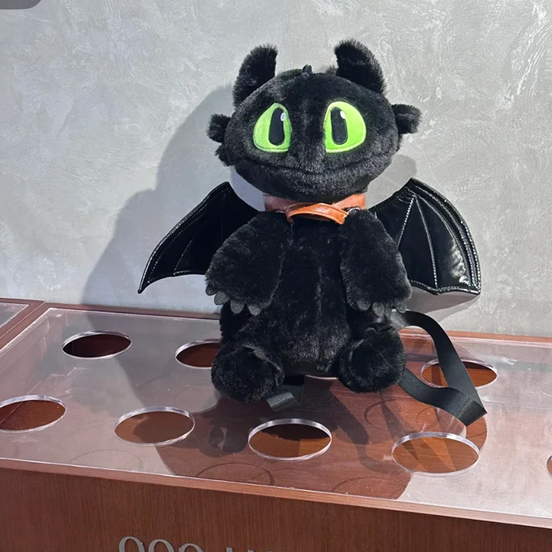 かわいいあなたのドラゴン歯のないバックパック漫画ぬいぐるみバッグ大容量旅行通勤スクールバッグホリデーギフト