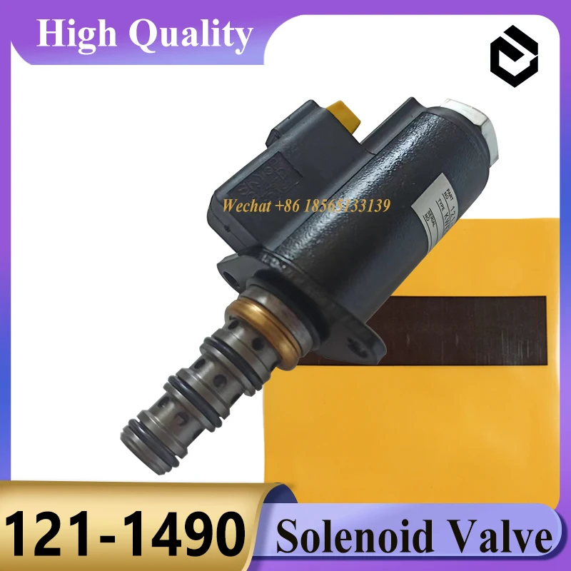 Excavator 121-1490 Hydraulic Pump Solenoid Valve 1211490 KWE5K-31/G24YA30 for E320 325C 330C 330D 312C 315B 317